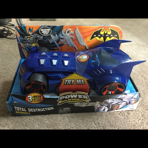 Power Attack Total Destruction Batmobile